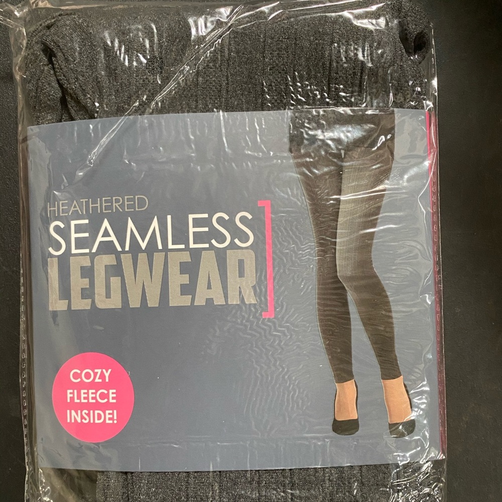 NEW! Fleece Lined Grey Leggings Size S/M